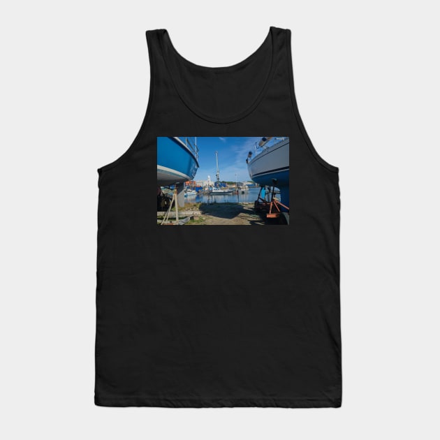 The Import Dock at the Port of Blyth Tank Top by Violaman